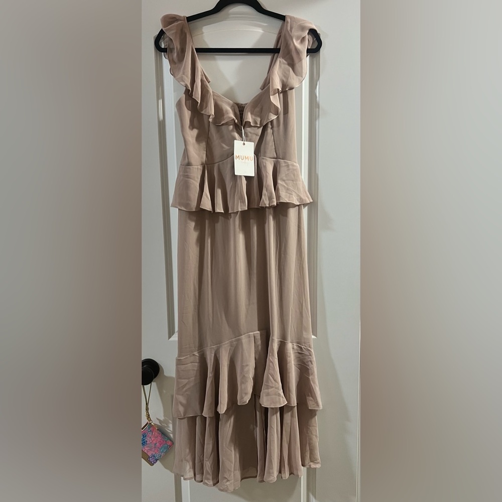 Show Me Your MuMu Reese Ruffle Dress